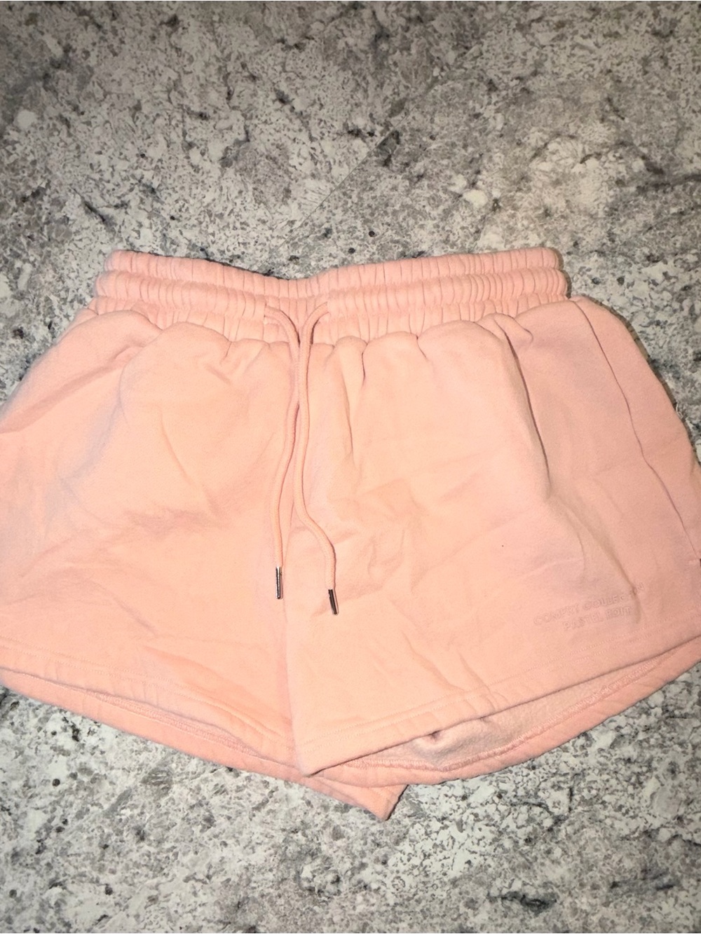 Women's Athletic Drawstring Shorts - Pink